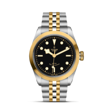 Tudor Heritage Black Bay 41 S&G / Black / Bracelet