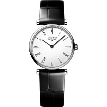 Longines La Grande Classique Quartz 24 Stainless Steel / White / Strap