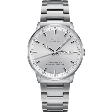 Mido Commander Chronometer Stainless Steel / Silver / Bracelet