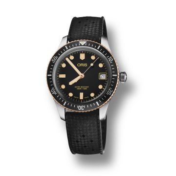 Oris Divers Sixty-Five 36 Stainless Steel / Bronze / Black / Rubber
