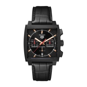 TAG Heuer Monaco Calibre Heuer 02 Titanium DLC / Black