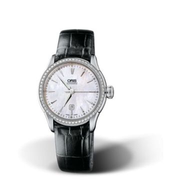 Oris Artelier Date Diamonds 31 Stainless Steel - Diamond / MOP