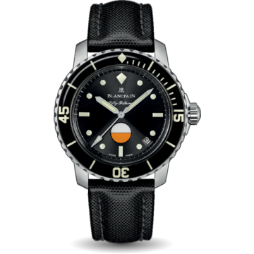 Blancpain Fifty Fathoms MIL-SPEC Stainless Steel / Black / Canvas