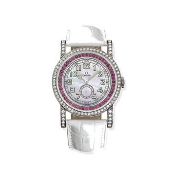 Omega Museum Collection N° 1 "Pilots 1938" Aquarella Pink Sapphires