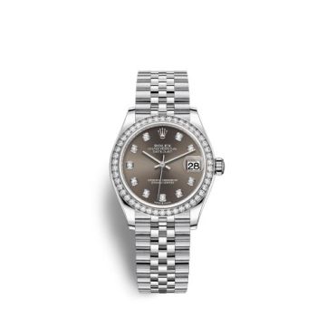 Rolex Datejust 31 Stainless Steel Diamond / Jubilee / Grey - Diamond