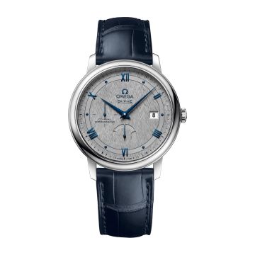 Omega De Ville Prestige Co-Axial 39.5 Power Reserve Stainless Steel / Vintage  Grey Silk