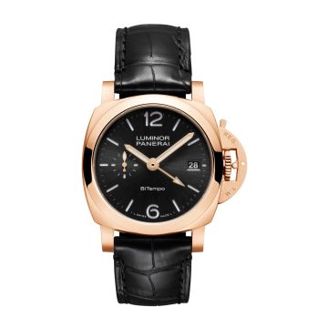 Panerai Luminor Quaranta BiTempoGoldtech / Black