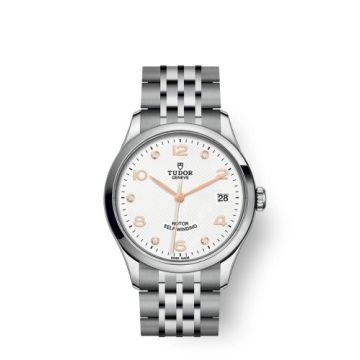 Tudor 1926 36 Stainless Steel / White - Diamond