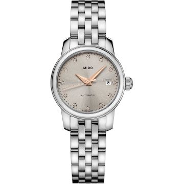 Mido Baroncelli Lady Twenty Five Stainless Steel / Grey / Bracelet