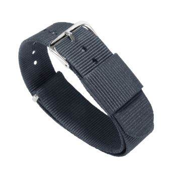 Grey Nylon NATO® style Watch Band - 22mm
