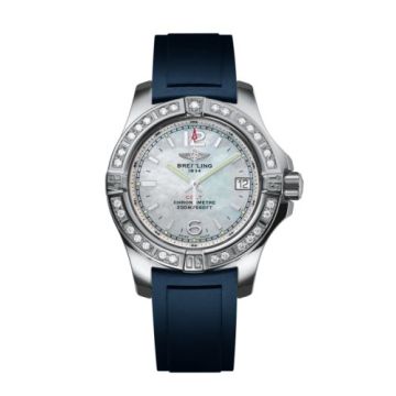 Breitling Colt Lady Diamond / Pearl / Rubber / Pin