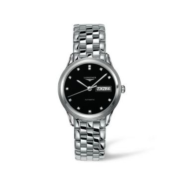 Longines Flagship 35.6 Day Date Stainless Steel
