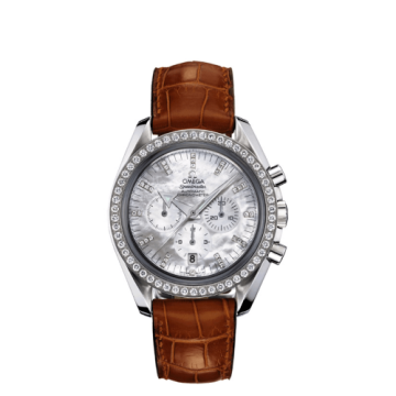 Omega Speedmaster Broad Arrow Stainless Steel / Diamond / MOP