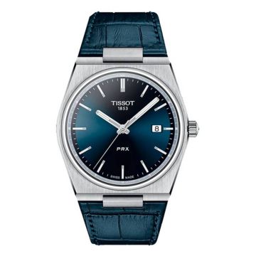 Tissot PRX Quartz Stainless Steel / Blue / Strap