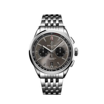 Breitling Premier B01 Chronograph 42 Stainless Steel / Anthracite / Bracelet
