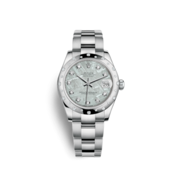Rolex Datejust 31 Stainless Steel Domed Diamond / Oyster / Meteorite