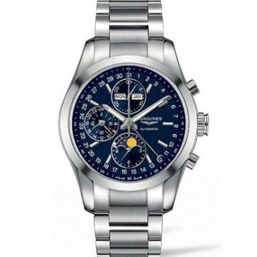 Longines Conquest Classic Moonphase Stainless Steel / St. Moritz 2017