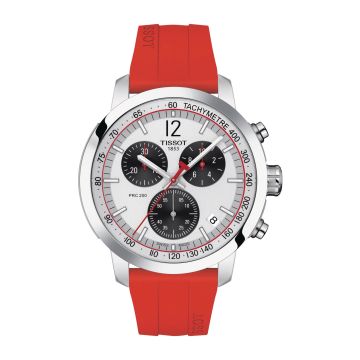 Tissot PRC 200 Quartz Chronograph Stainless Steel / Silver