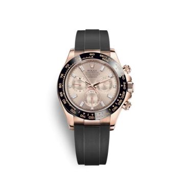 Rolex Cosmograph Daytona Everose / Cerachrom /  Pink - Baguette / Oysterflex