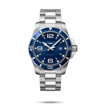 Longines HydroConquest 44 Quartz Stainless Steel / Blue / Bracelet