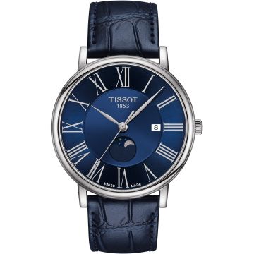 Tissot Carson Premium Gent Moonphase Stainless Steel / Blue