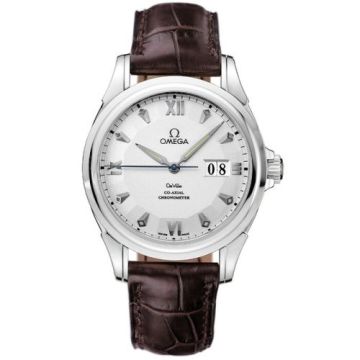 Omega De Ville Co-Axial 38.7 Big Date White Gold / Silver