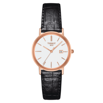 Tissot Goldrun Lady Rose Gold / white