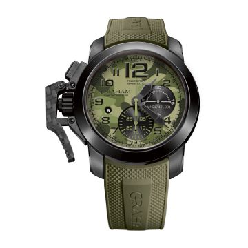 Graham Chronofighter Oversize Black Arrow