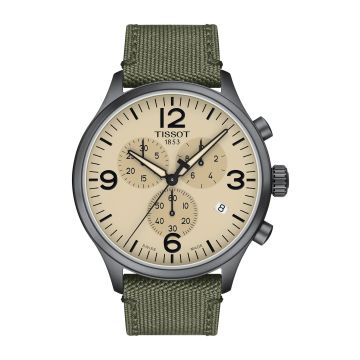 Tissot Chrono XL Grey PVD / Beige