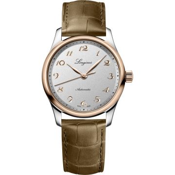 Longines Master Collection 34 Stainless Steel - Pink Gold / Silver