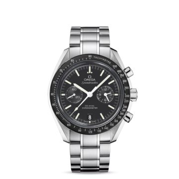 Omega Speedmaster Moonwatch Co-Axial Stainless Steel / Black / Bracelet