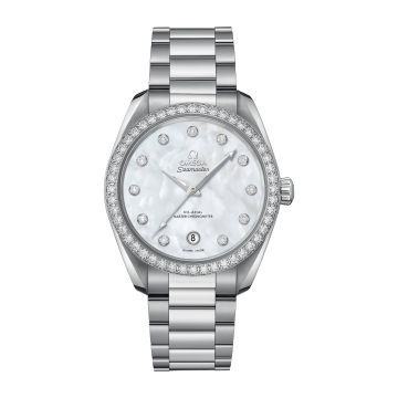 Omega Seamaster Aqua Terra 150M Master Chronometer 38 Stainless Steel / Diamond / MOP / Bracelet