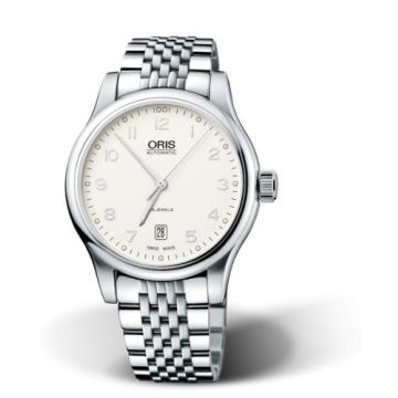 Oris Classic Date 42 Stainless Steel / Silver / Bracelet