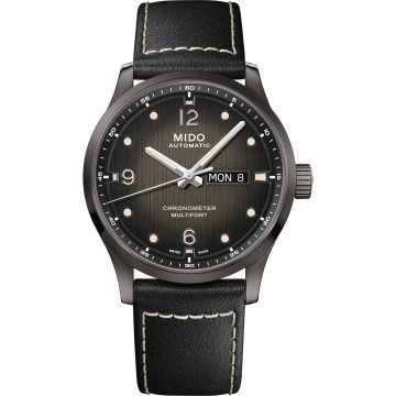 Mido Multifort Chronometer M PVD / Black / Strap