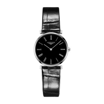 Longines La Grande Classique Quartz 29 Stainless Steel / Black - Roman