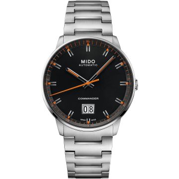 Mido Commander Big Date Stainless Steel / Black / Bracelet