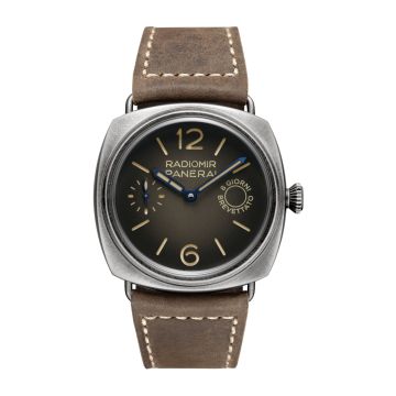 Panerai Radiomir Otto Giorni Patina Steel / Brown