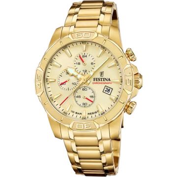 Festina Timeless Chronograph Golden 45mm
