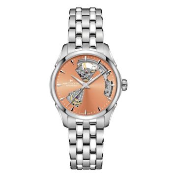 Hamilton Jazzmaster Open Heart 36 Stainless Steel / Apricot / Bracelet