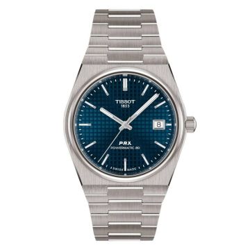 Tissot PRX Powermatic 80 38 Titanium / Blue