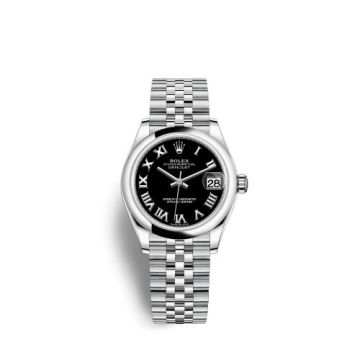 Rolex Datejust 31 Stainless Steel / Jubilee / Black - Roman