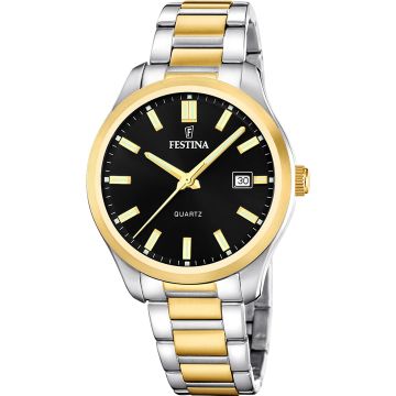 Festina Classic Date Two-tone / Black 42mm