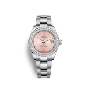 Rolex Datejust 31 Stainless Steel Diamond / Oyster / Pink
