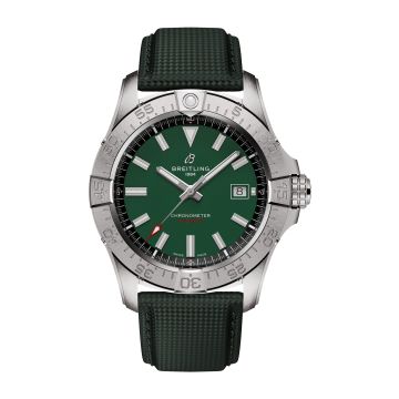 Breitling Avenger Automatic 42 Stainless Steel / Green / Strap