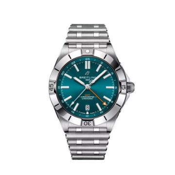 Breitling Chronomat 40 GMT Stainless Steel / Blue / Australia