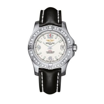 Breitling Colt 36 Diamond / Stratus Silver / Calf
