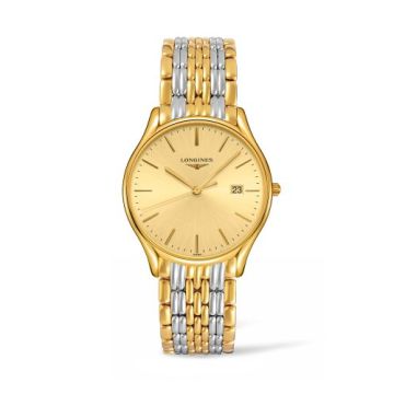 Longines Lyre Quartz 38.5mm Two Tone / Champagne