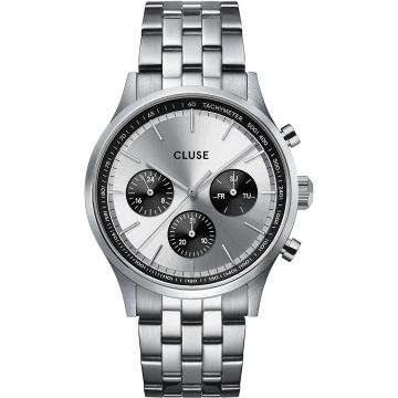 Cluse Anthéor Multifunction Steel Silver / Silver Colour