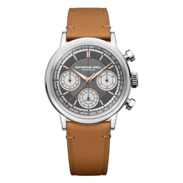 Raymond Weil Millésime Automatique Chronographe Tri-Compax 39mm gris