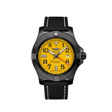 Breitling Avenger Automatic GMT 45 Night Mission / Yellow / T-Mall